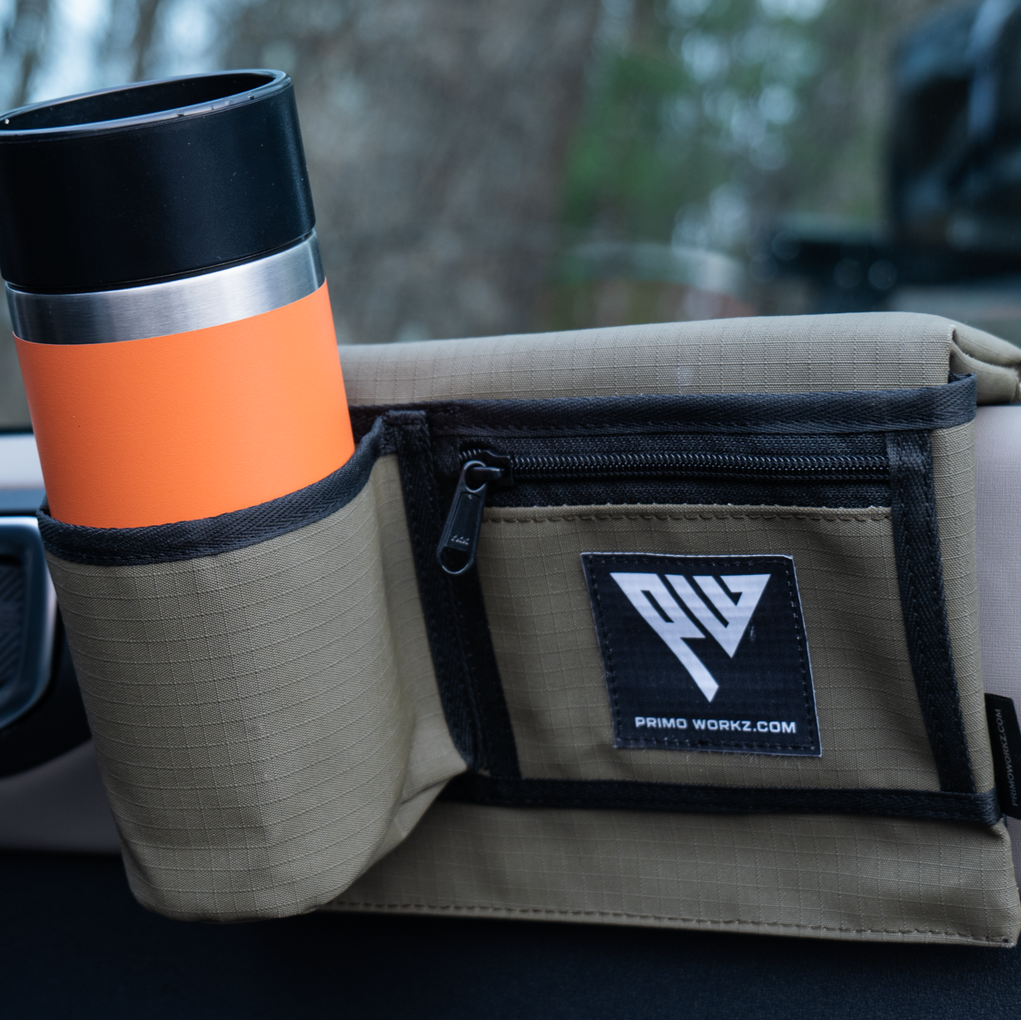 Universal Armrest with Cupholder