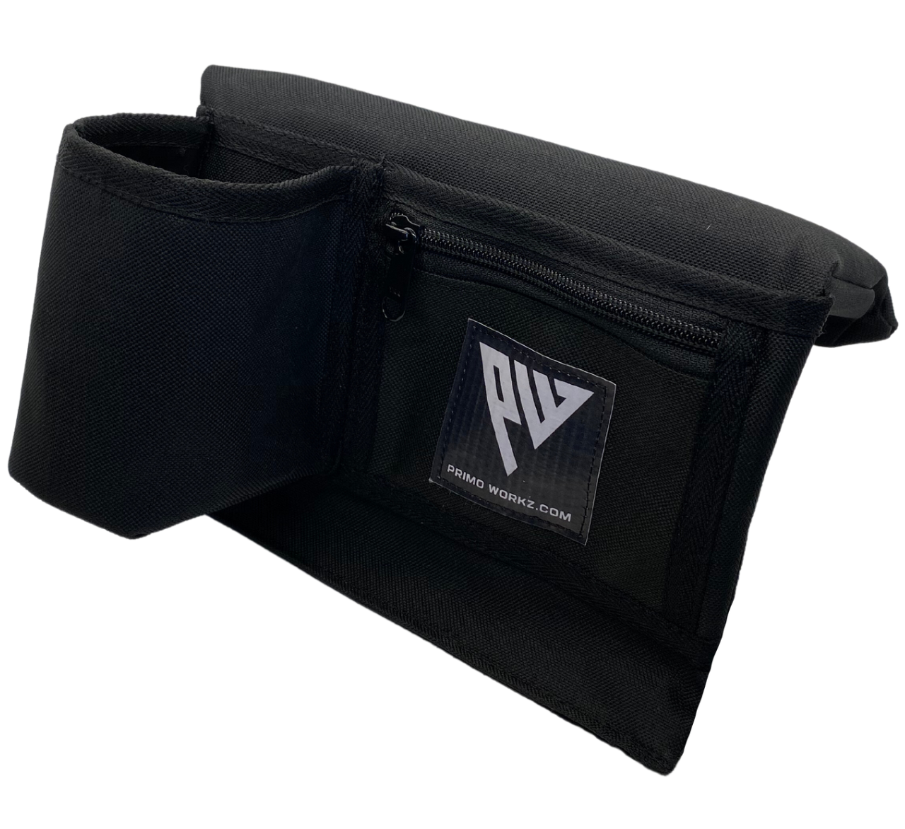 Passenger side - Black Canvas Armrest with Cupholder