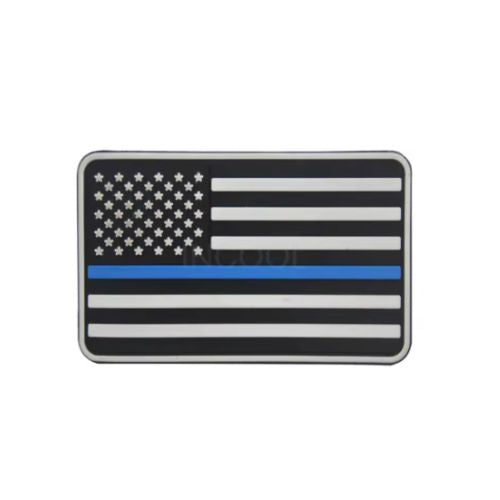 Patch -  American flag - Thin Blue Line