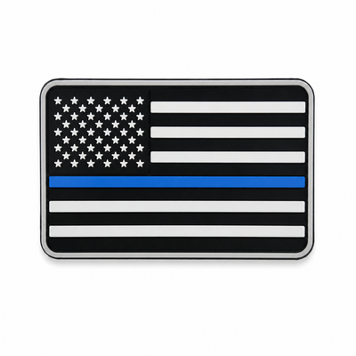 Patch -  American flag - Thin Blue Line